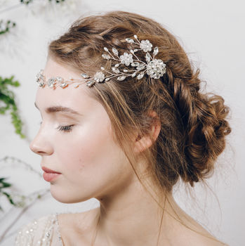 Bohemian Grecian Style Wedding Hairvine Cora, 2 of 9