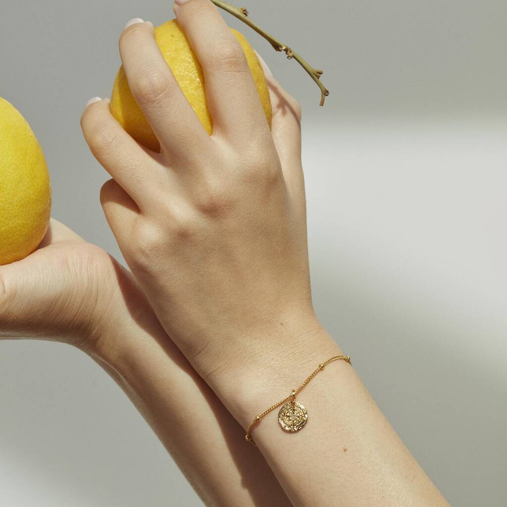 Guiding Star Bracelet Silver Or 18ct Gold Plated Vermeil, 1 of 6