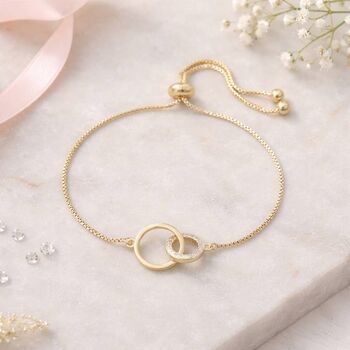 Sisters Linked Drawstring Bracelet, 4 of 6