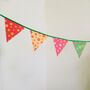 Vintage Floral Summer Bunting, thumbnail 1 of 6