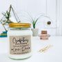 Personalised 'Godmothers Are A Blessing' Soy Candle, thumbnail 3 of 9