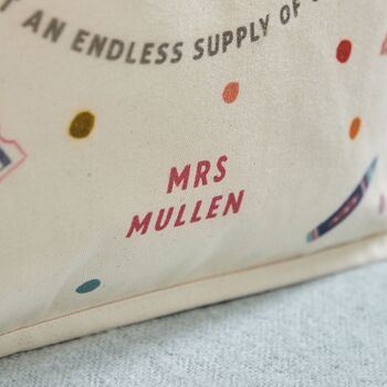 Personalised Thank You Tote Bag, 2 of 3