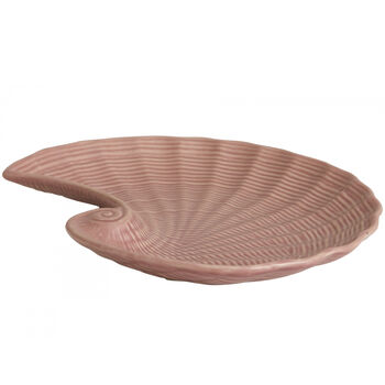 Single Or Double Shell Rose Ceramic Dish, 6 of 6