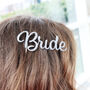 Personalised Wedding Hair Clip, thumbnail 1 of 12