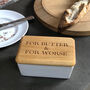 'For Butter And For Worse' Couples Butter Dish, thumbnail 2 of 4