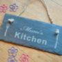 Personalised Kitchen Slate Sign, thumbnail 2 of 4