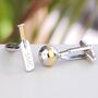 Personalised Cricket Cufflinks, thumbnail 2 of 7