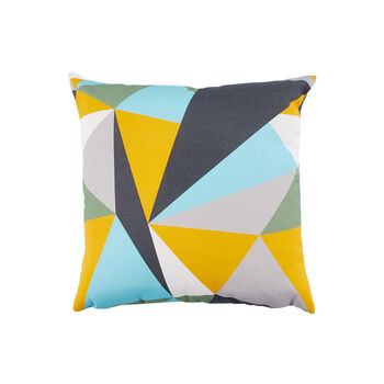 Fusion Print Recycled Fabric Cushion, 3 of 6