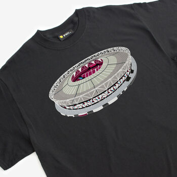 London Stadium West Ham Football T Shirt, 3 of 4