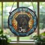 Shih Tzu Black Memorial Suncatcher, thumbnail 4 of 6