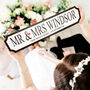 Personalised 'Mr & Mrs' Street Sign, thumbnail 3 of 4
