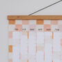 2026 Chequered Wall Planner, thumbnail 7 of 10