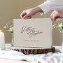 Personalised Classic Wedding Guest Book, thumbnail 4 of 5