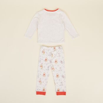 Personalised Winnie The Pooh Christmas Pyjamas, 3 of 5