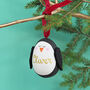 Personalised Hand Painted Christmas Character Baubles, thumbnail 4 of 5