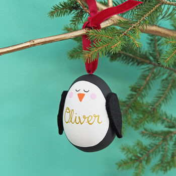 Personalised Hand Painted Christmas Character Baubles, 4 of 5
