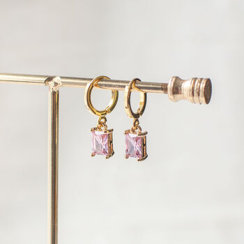 Pink Glass Earrings, 6 of 11