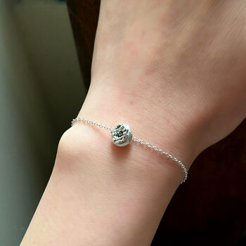 Sterling Silver Mini Doughnut Bracelet, 3 of 12