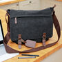 Personalised Luggage Tag And Canvas Laptop Bag Set, thumbnail 1 of 5