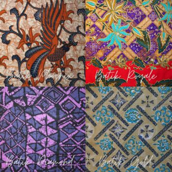 Reusable Recycled Fabric Gift Wrap 'Batik', 11 of 12