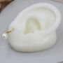Genuine Freshwater Pearl Drop Hook Earrings, thumbnail 6 of 11