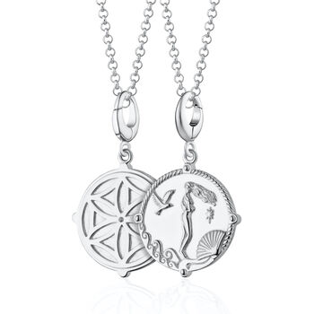 Sterling Silver Aphrodite Goddess Of Love Necklace, 3 of 7
