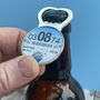 Personalised Tax Disc Bottle Opener, thumbnail 3 of 3