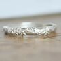 White Gold Leaf And Vine Ring, thumbnail 1 of 6