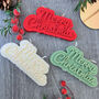 Merry Christmas Candle And Christmas Decoration, thumbnail 3 of 7