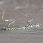 March Birthstone Real Aquamarine Necklace, thumbnail 4 of 7