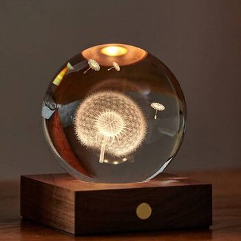 Levitating Dandelion Lamp, 3 of 4