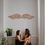 Graceful Metal Angel Wings Duo Divine Wall Decor, thumbnail 7 of 11