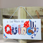 Personalised Nautical Boat Canvas Sign, thumbnail 6 of 6