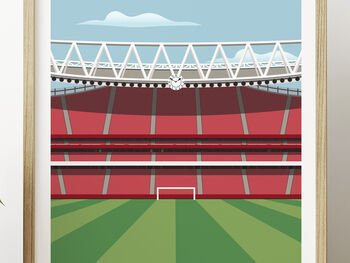 Arsenal Gifts Emirates Stadium Illustrated Print, 2 of 9