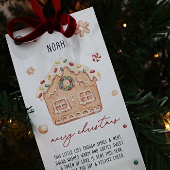 Personalised Kids Christmas Money Holder Cash Gift Xmas Money Wallet For Boy Girl, 6 of 8