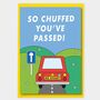 Congratulations Passed Driving Test Card So Chuffed, thumbnail 1 of 1