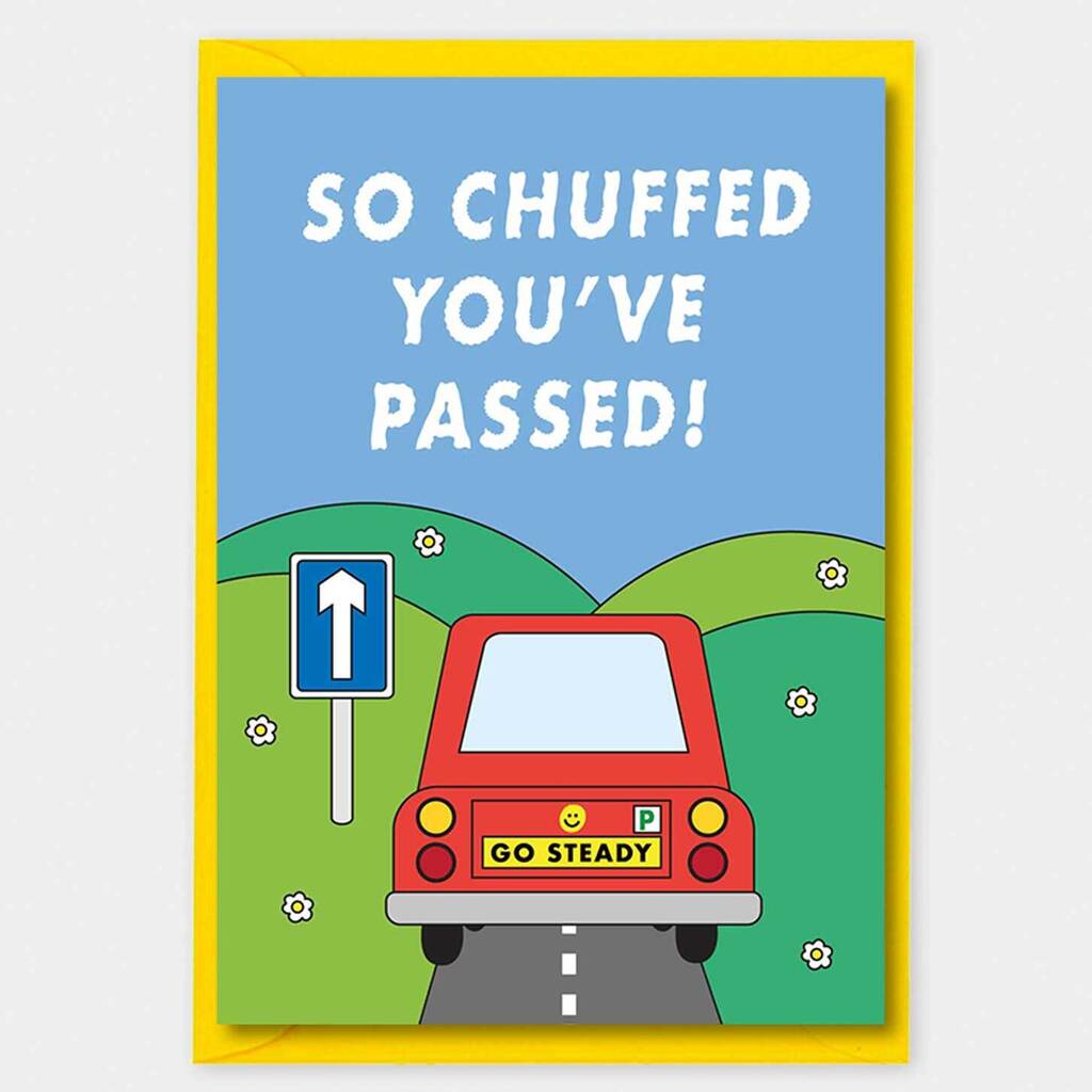 Congratulations Passed Driving Test Card So Chuffed By I AM A