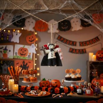 Handmade Felt Dracula The Vampire, 2 of 5