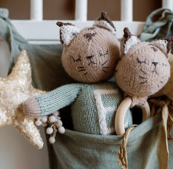 Personalised Initial Lynx Doll, 4 of 5