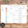 Personalised Rainbow Themed Family Whiteboard Planner, thumbnail 3 of 5