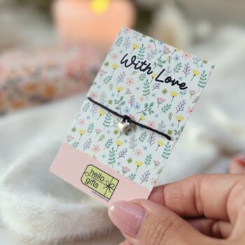 With Love – A Cosy Gift Box For Her – Socks, Soap, Lip Balm And Bracelet Gift Set – Ideal For Birthday, Thanks Or Just Because, 4 of 7