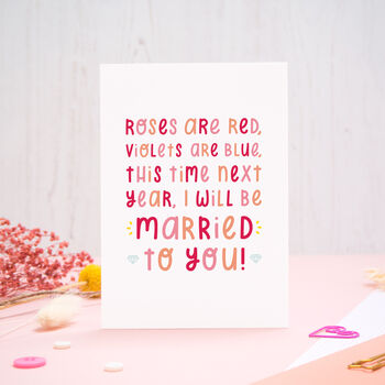 This Time Next Year I'll Be Married To You Card, 3 of 7