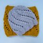 Twist And Shout Beanie Knitting Kit, thumbnail 3 of 5
