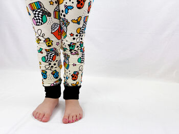 Christmas Icons Organic Baby And Child Leggings, 2 of 2