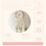 Pink Pastel Dream Catcher For Girls Room Wall Handing, thumbnail 2 of 6