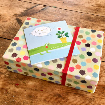 Get Well Soon Crocodile Card, 4 of 5