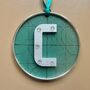 Initial Christmas Decoration Tree Decoration Initial Ornament, thumbnail 4 of 7