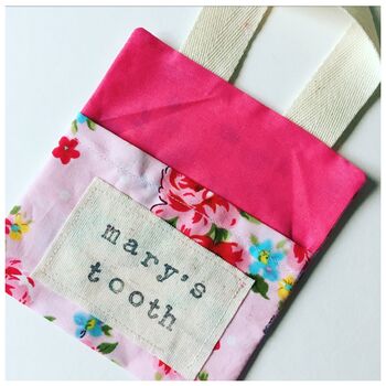 Personalised Tooth Fairy Bag, 2 of 11