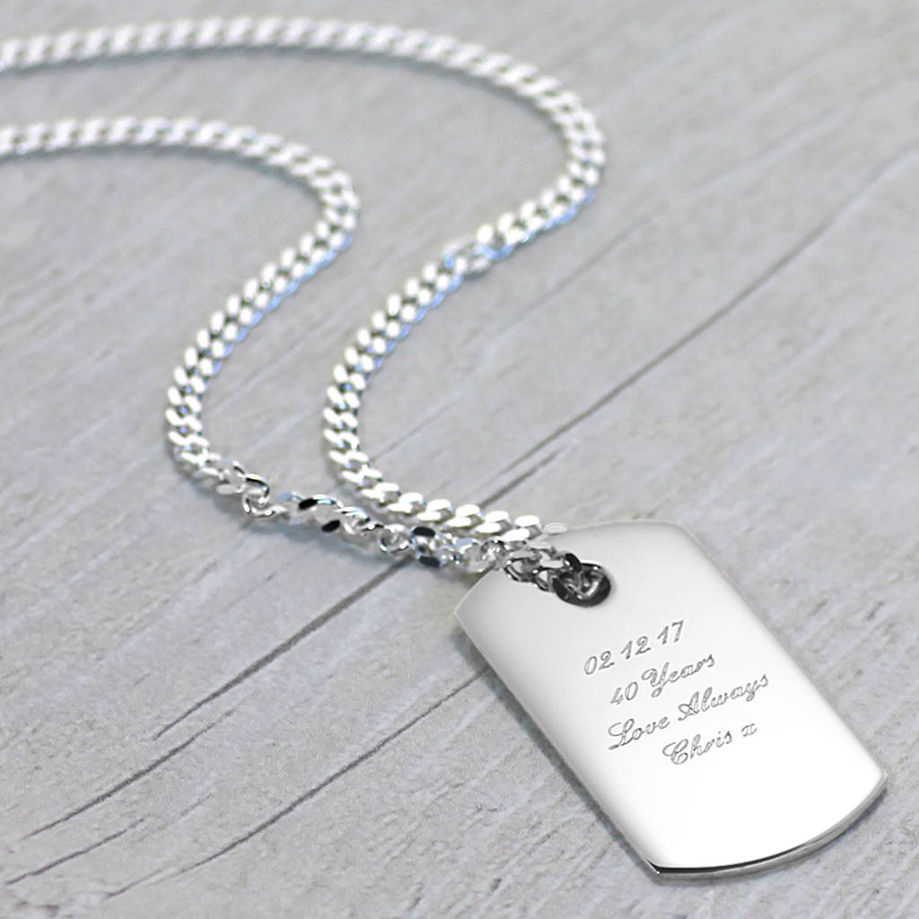 personalised dog tags