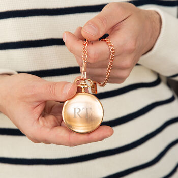 Initial Personalised Pocket Watch, 2 of 12